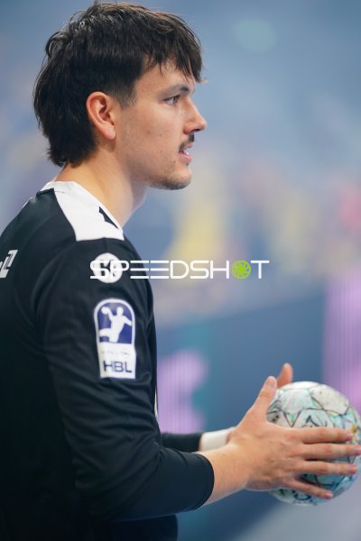 Moritz Ende (#21; ThSV Eisenach) Porträt in der SAP Arena