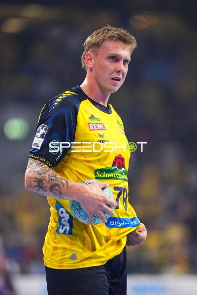 Edwin Aspenbäck (#78; Rhein Neckar Löwen) im Spielverlauf