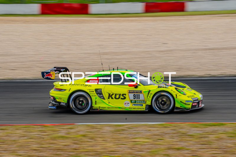 Porsche 911 GT3 R #91 von Manthey Racing auf dem Hockenheimring