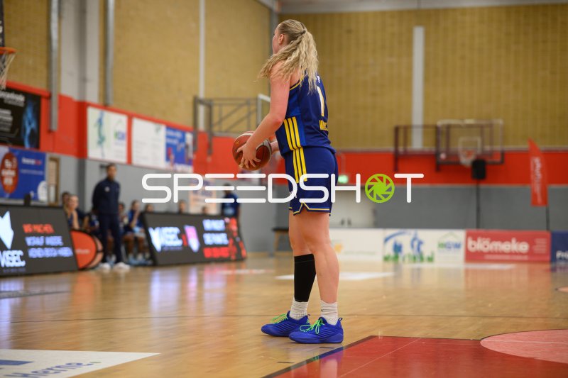 Spielerin des Herner TC in der KISEC-Arena Herne