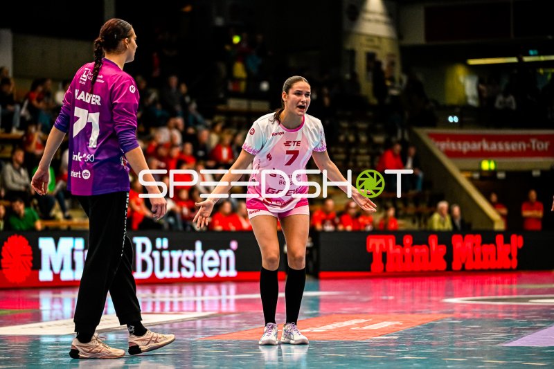 Chiara Lavinia Rohr (#7; HSG Bensheim/Auerbach) in der EWS Arena