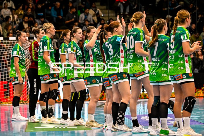 Frisch auf Göppingen Mannschaft in der EWS Arena
