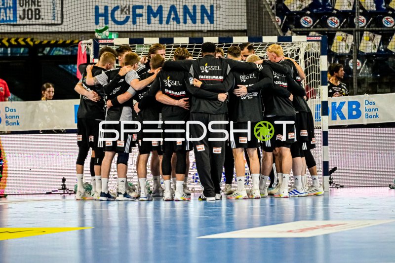 Mannschaftstraining HC Erlangen in der PSD Bank Arena Nürnberg