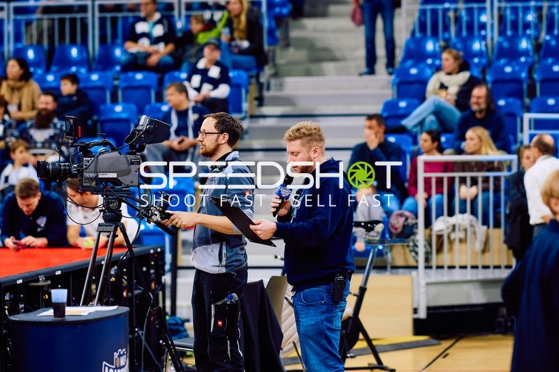 Medienberichterstattung während des Spiels