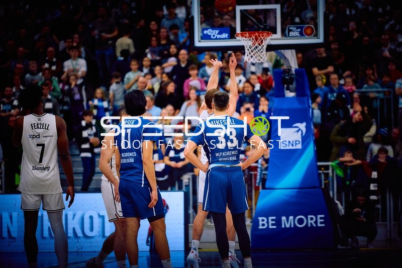 Freiwurf wird ausgeführt