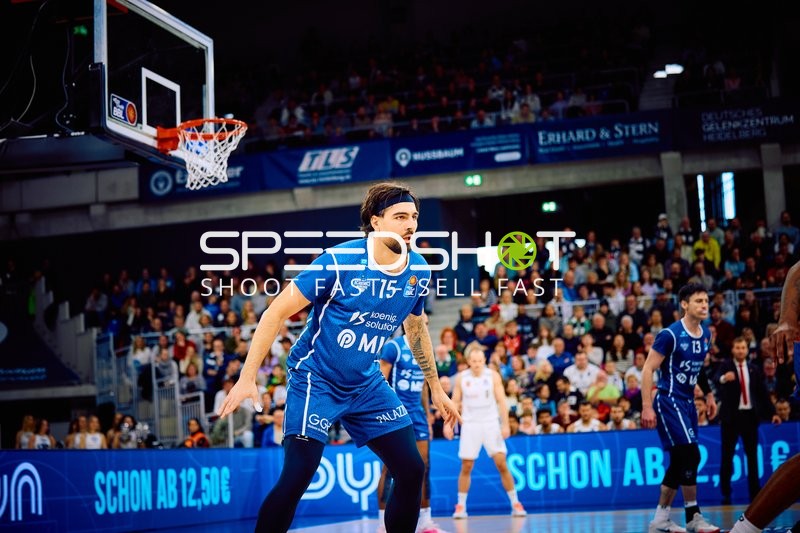 Verteidigung in einem Basketballspiel