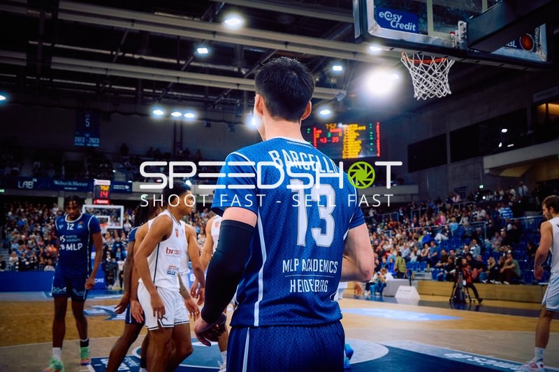 Spielpause nach einem Korb