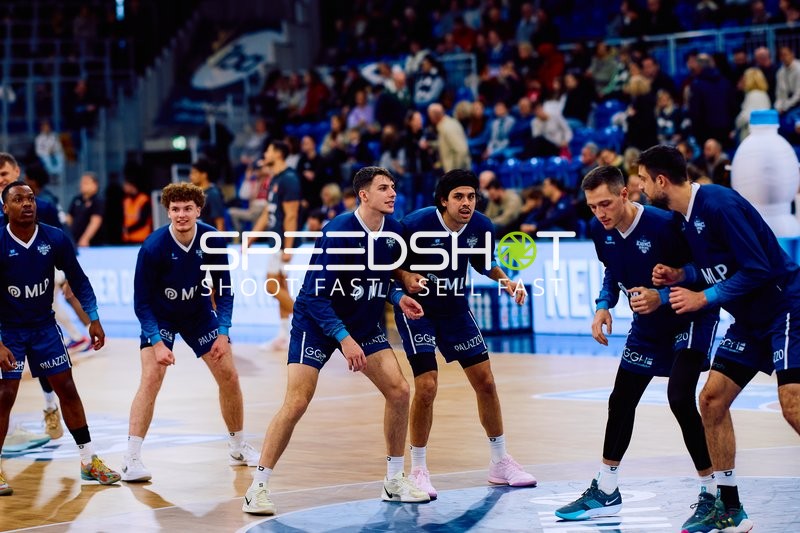 Aufwärmen der Spieler