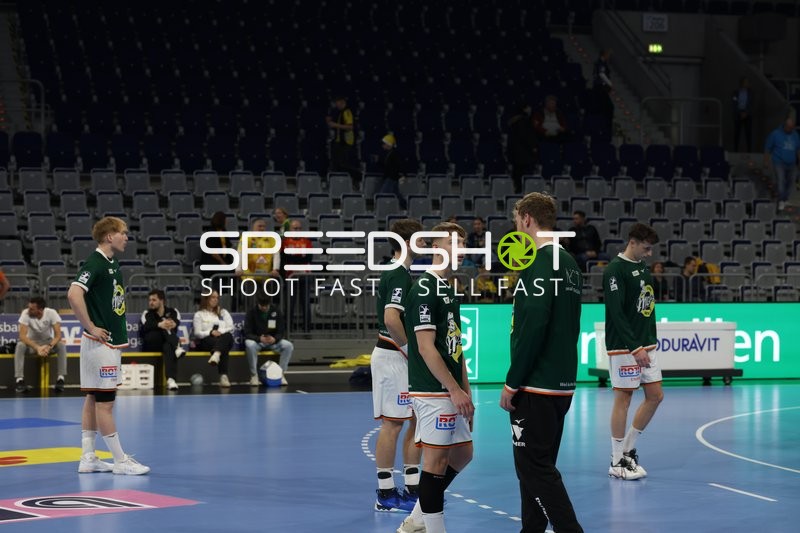 Spieleraufwärmung vor dem Spiel