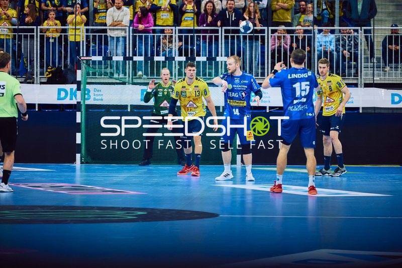 Spielaufstellung vor einem Freiwurf