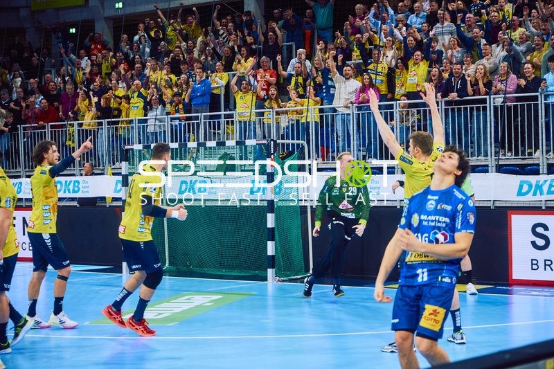 Torjubel der Rhein Neckar Löwen