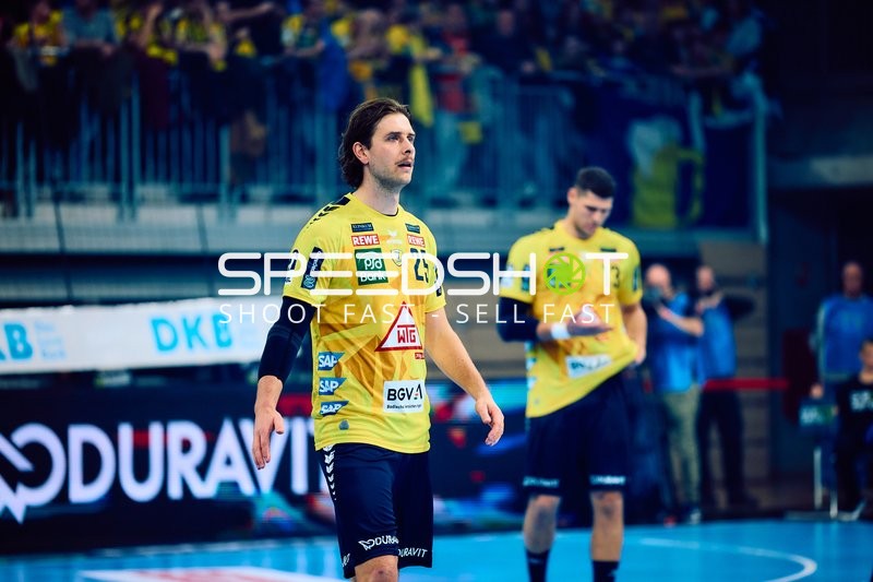 Spieler auf dem Spielfeld während des Spiels