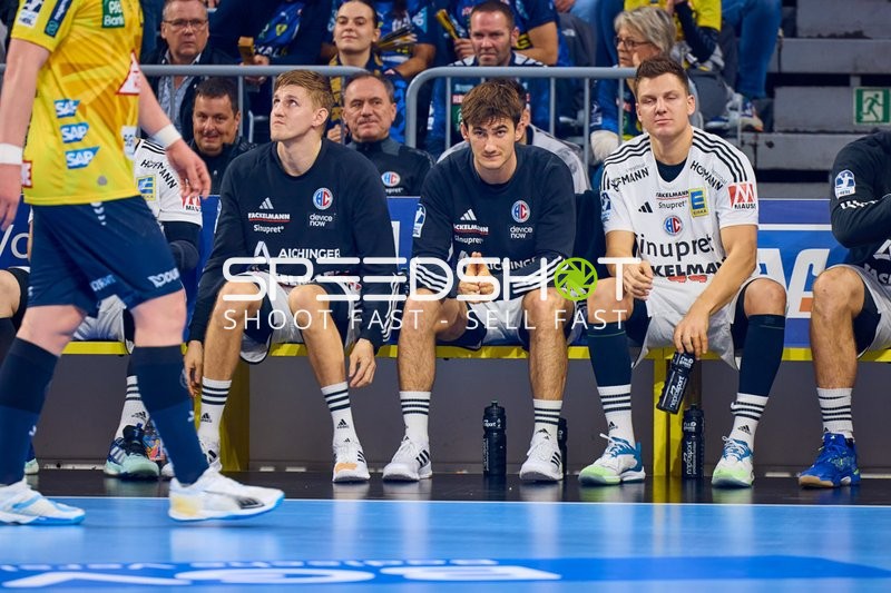 Spieler auf der Bank