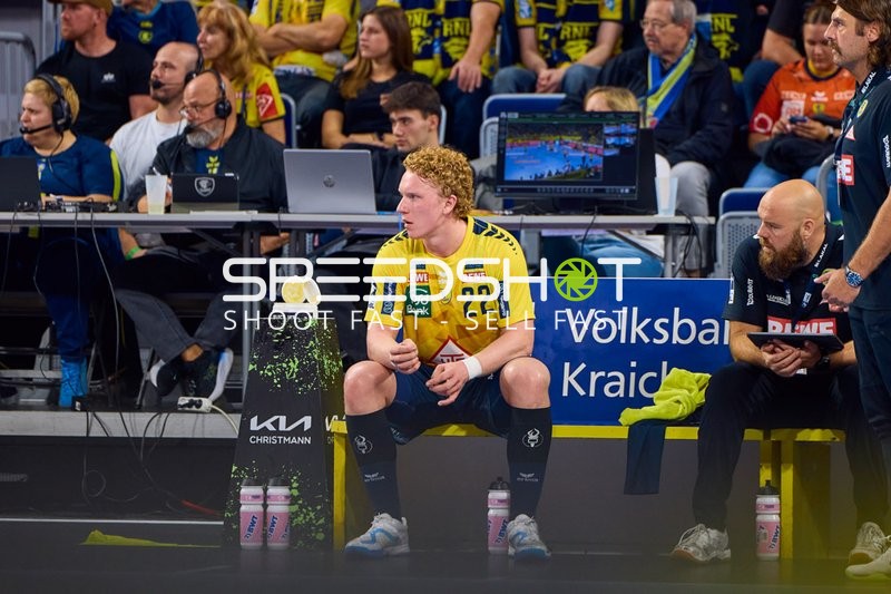 Spieler auf der Bank