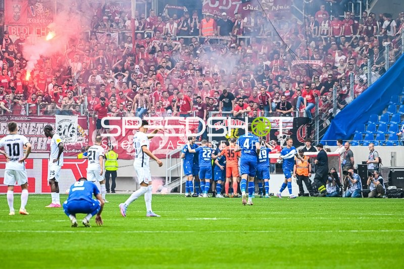 Fußball I Herren I Saison 2022-2023 I 2. Bundesliga I 33. Spieltag I Karlsruher SC - 1. FC Kaiserslautern I 21.05.2023