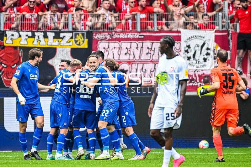 Fußball I Herren I Saison 2022-2023 I 2. Bundesliga I 33. Spieltag I Karlsruher SC - 1. FC Kaiserslautern I 21.05.2023