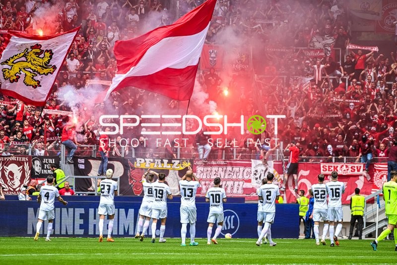 Fußball I Herren I Saison 2022-2023 I 2. Bundesliga I 33. Spieltag I Karlsruher SC - 1. FC Kaiserslautern I 21.05.2023