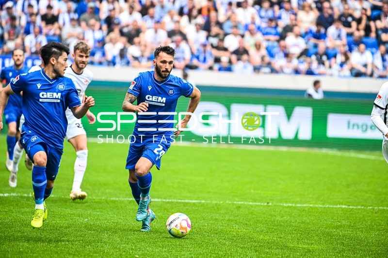 Fußball I Herren I Saison 2022-2023 I 2. Bundesliga I 33. Spieltag I Karlsruher SC - 1. FC Kaiserslautern I 21.05.2023