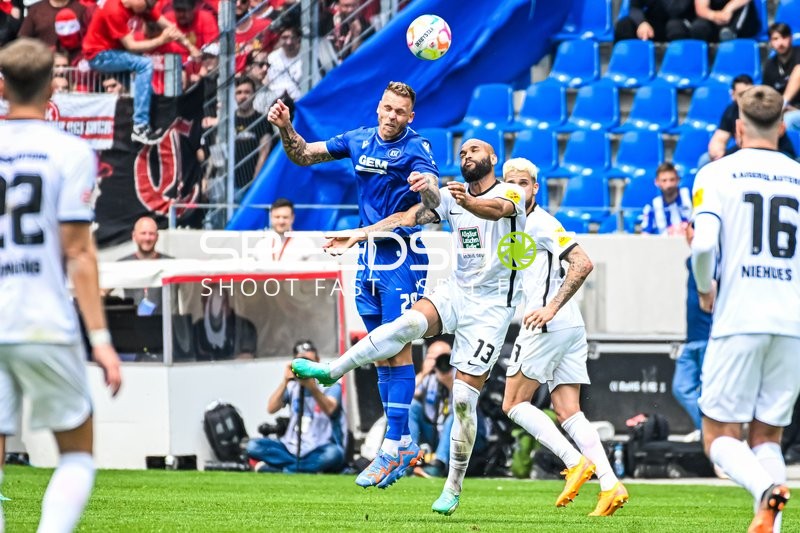 Fußball I Herren I Saison 2022-2023 I 2. Bundesliga I 33. Spieltag I Karlsruher SC - 1. FC Kaiserslautern I 21.05.2023