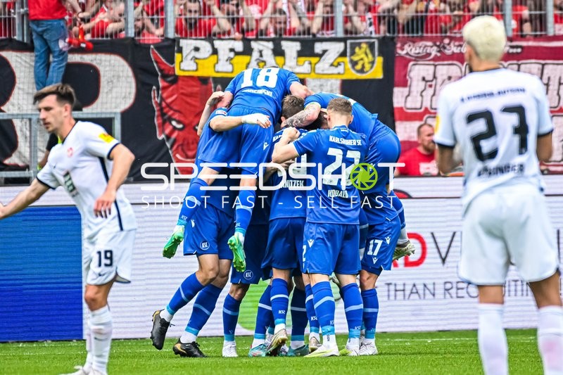 Fußball I Herren I Saison 2022-2023 I 2. Bundesliga I 33. Spieltag I Karlsruher SC - 1. FC Kaiserslautern I 21.05.2023