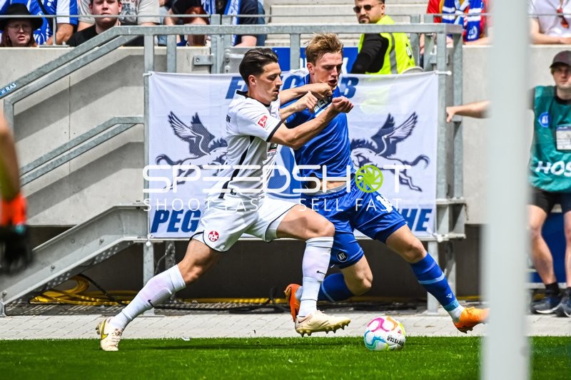 Fußball I Herren I Saison 2022-2023 I 2. Bundesliga I 33. Spieltag I Karlsruher SC - 1. FC Kaiserslautern I 21.05.2023