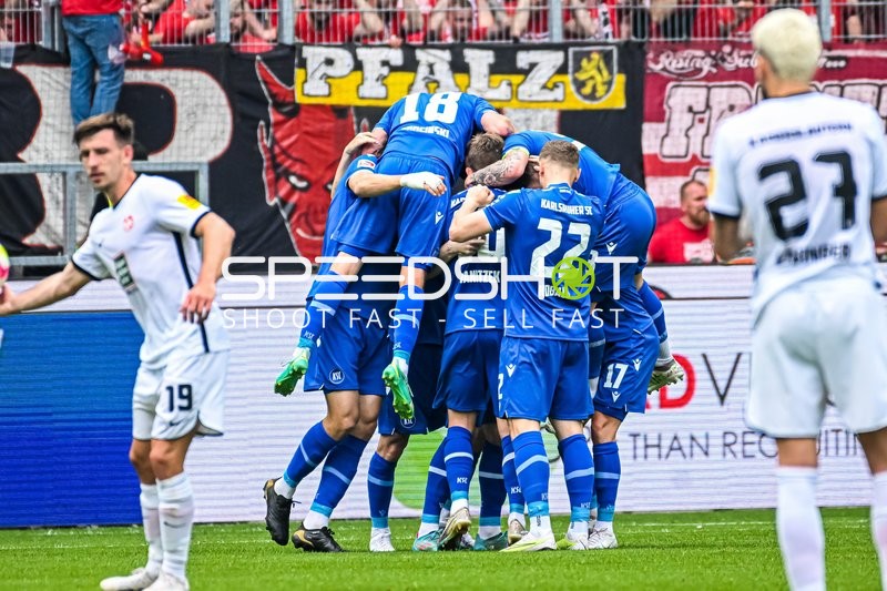 Fußball I Herren I Saison 2022-2023 I 2. Bundesliga I 33. Spieltag I Karlsruher SC - 1. FC Kaiserslautern I 21.05.2023
