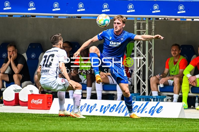 Fußball I Herren I Saison 2022-2023 I 2. Bundesliga I 33. Spieltag I Karlsruher SC - 1. FC Kaiserslautern I 21.05.2023