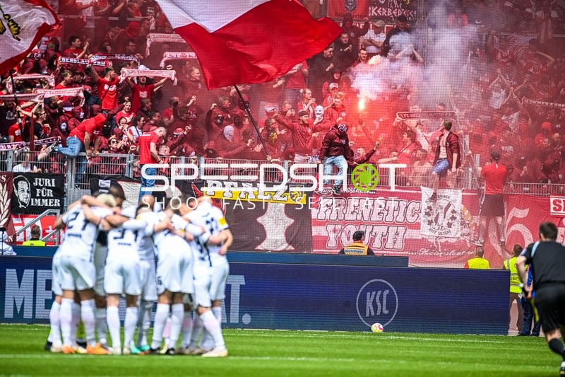 Fußball I Herren I Saison 2022-2023 I 2. Bundesliga I 33. Spieltag I Karlsruher SC - 1. FC Kaiserslautern I 21.05.2023