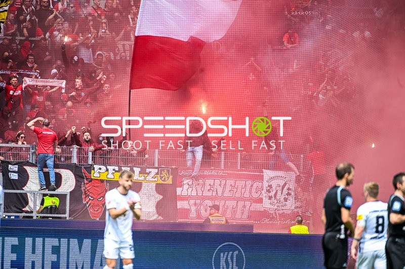 Fußball I Herren I Saison 2022-2023 I 2. Bundesliga I 33. Spieltag I Karlsruher SC - 1. FC Kaiserslautern I 21.05.2023