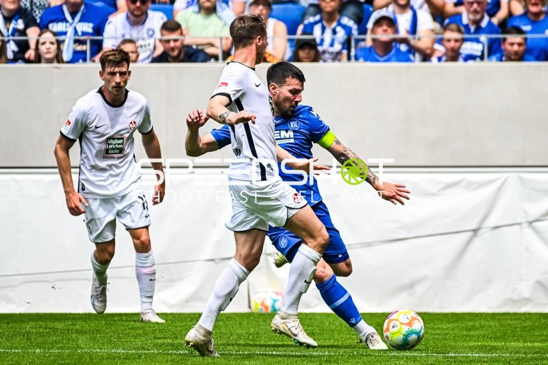 Fußball I Herren I Saison 2022-2023 I 2. Bundesliga I 33. Spieltag I Karlsruher SC - 1. FC Kaiserslautern I 21.05.2023