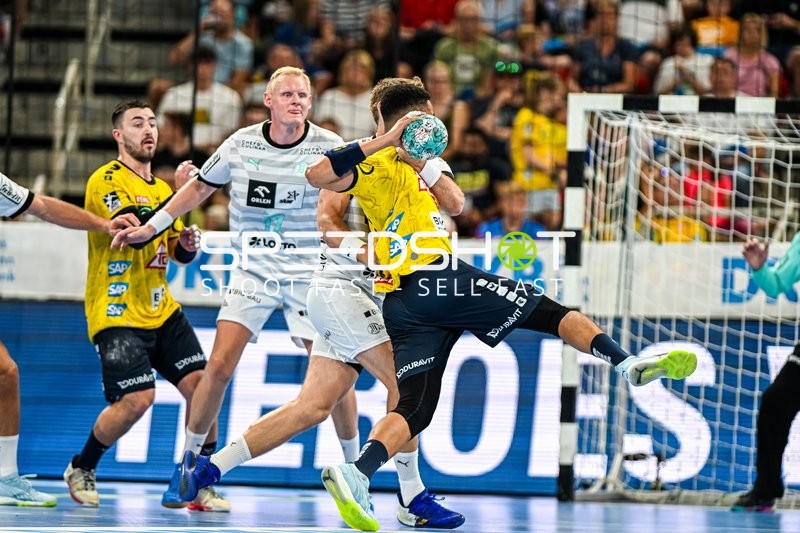 Handball I Herren I Saison 2023-2024 I Liqui Moly Handballbundesliga I Pixum Super Cup I Rhein-Neckar Löwen - THW Kiel I 23.08.2023