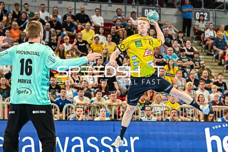 Handball I Herren I Saison 2023-2024 I Liqui Moly Handballbundesliga I Pixum Super Cup I Rhein-Neckar Löwen - THW Kiel I 23.08.2023