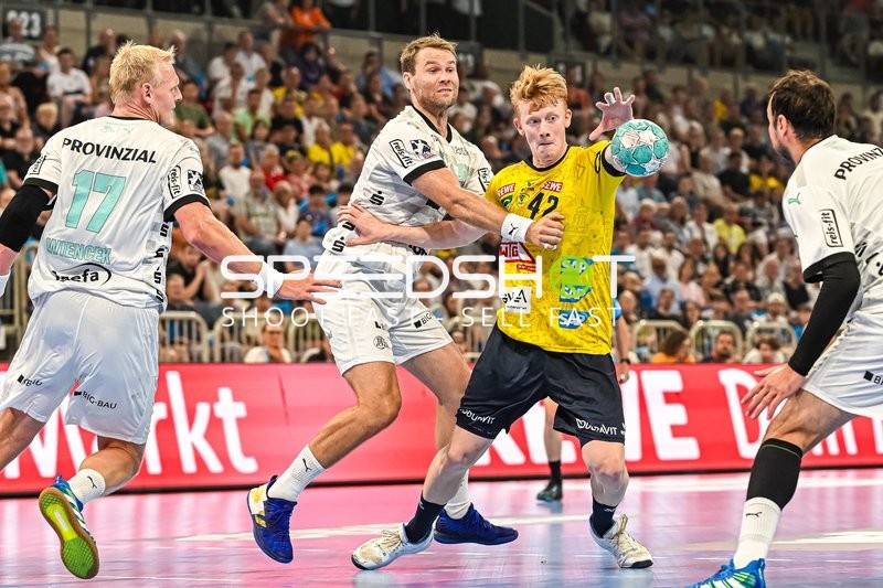 Handball I Herren I Saison 2023-2024 I Liqui Moly Handballbundesliga I Pixum Super Cup I Rhein-Neckar Löwen - THW Kiel I 23.08.2023