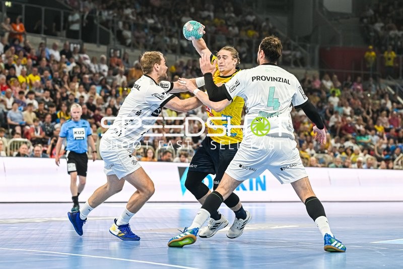 Handball I Herren I Saison 2023-2024 I Liqui Moly Handballbundesliga I Pixum Super Cup I Rhein-Neckar Löwen - THW Kiel I 23.08.2023