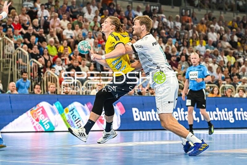 Handball I Herren I Saison 2023-2024 I Liqui Moly Handballbundesliga I Pixum Super Cup I Rhein-Neckar Löwen - THW Kiel I 23.08.2023
