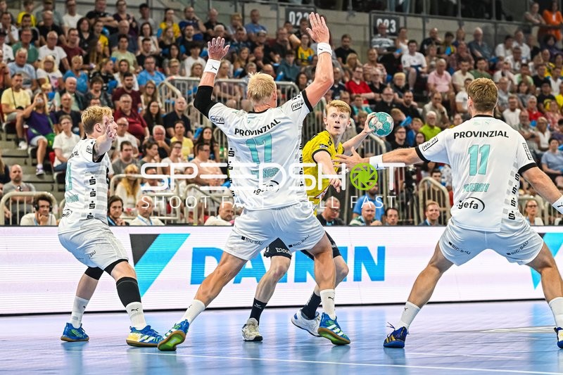 Handball I Herren I Saison 2023-2024 I Liqui Moly Handballbundesliga I Pixum Super Cup I Rhein-Neckar Löwen - THW Kiel I 23.08.2023