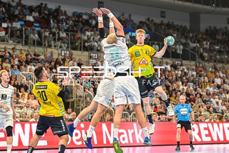 Handball I Herren I Saison 2023-2024 I Liqui Moly Handballbundesliga I Pixum Super Cup I Rhein-Neckar Löwen - THW Kiel I 23.08.2023