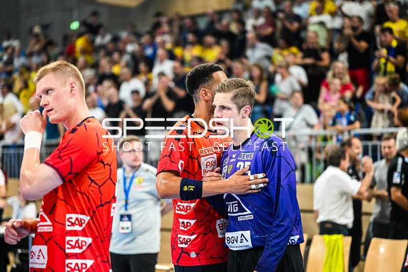 Handball I Herren I Saison 2023-2024 I EHF European League I Qualifier 1 I Rhein-Neckar Löwen - RK Vardar Skopje I 03.09.2023