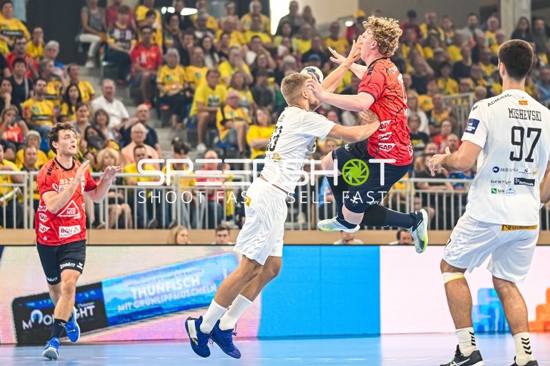 Handball I Herren I Saison 2023-2024 I EHF European League I Qualifier 1 I Rhein-Neckar Löwen - RK Vardar Skopje I 03.09.2023