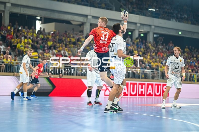Handball I Herren I Saison 2023-2024 I EHF European League I Qualifier 1 I Rhein-Neckar Löwen - RK Vardar Skopje I 03.09.2023