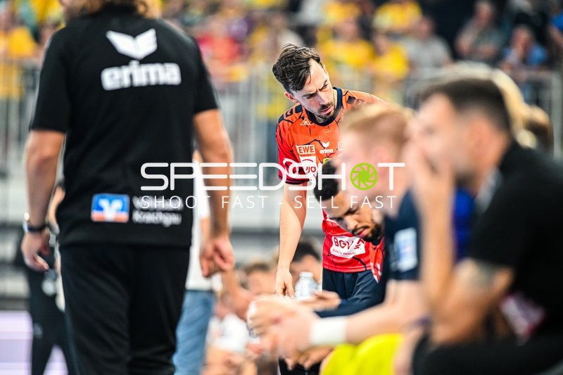 Handball I Herren I Saison 2023-2024 I EHF European League I Qualifier 1 I Rhein-Neckar Löwen - RK Vardar Skopje I 03.09.2023