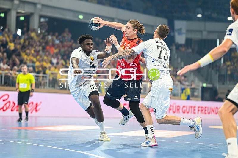 Handball I Herren I Saison 2023-2024 I EHF European League I Qualifier 1 I Rhein-Neckar Löwen - RK Vardar Skopje I 03.09.2023