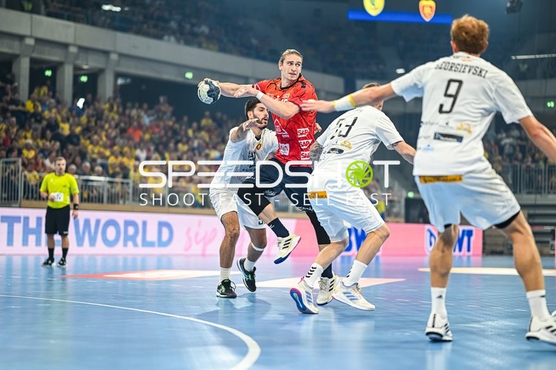 Handball I Herren I Saison 2023-2024 I EHF European League I Qualifier 1 I Rhein-Neckar Löwen - RK Vardar Skopje I 03.09.2023