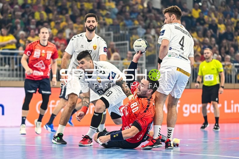 Handball I Herren I Saison 2023-2024 I EHF European League I Qualifier 1 I Rhein-Neckar Löwen - RK Vardar Skopje I 03.09.2023