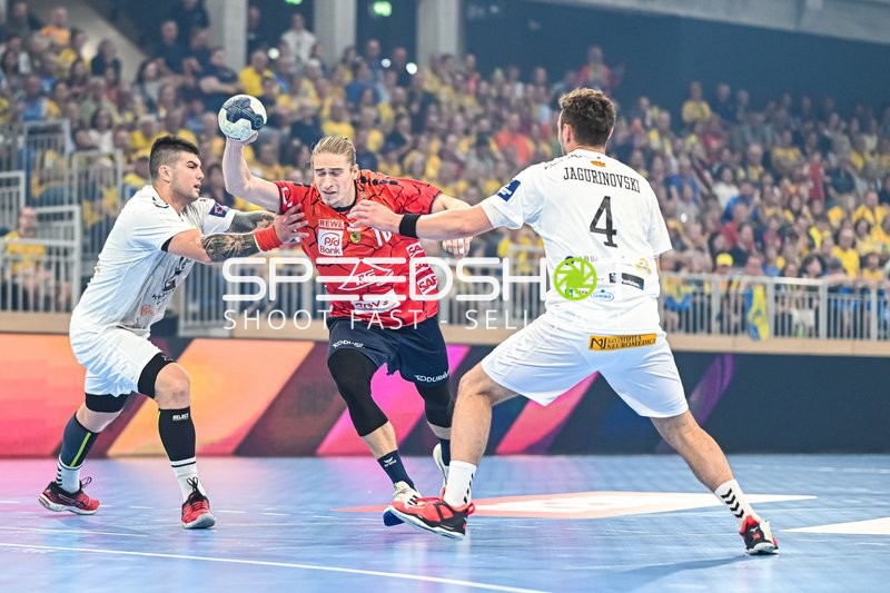 Handball I Herren I Saison 2023-2024 I EHF European League I Qualifier 1 I Rhein-Neckar Löwen - RK Vardar Skopje I 03.09.2023