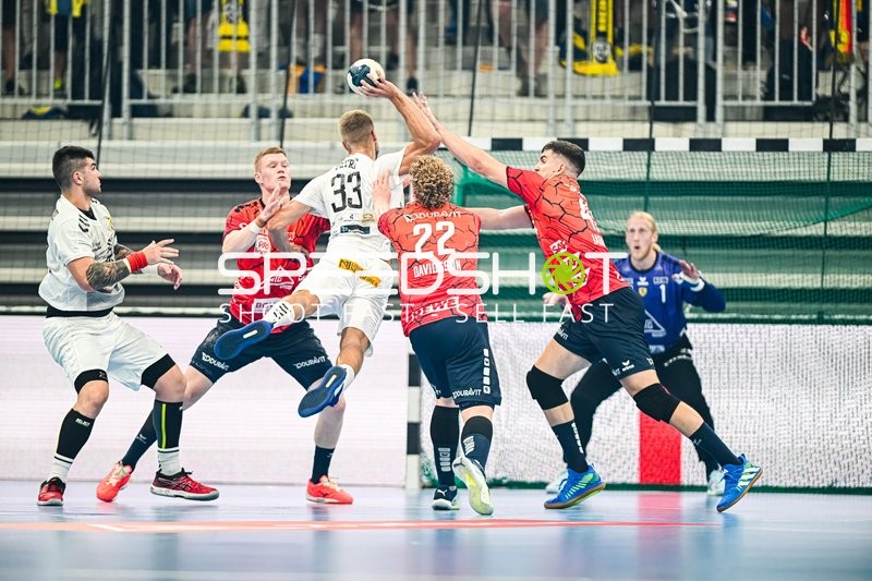 Handball I Herren I Saison 2023-2024 I EHF European League I Qualifier 1 I Rhein-Neckar Löwen - RK Vardar Skopje I 03.09.2023