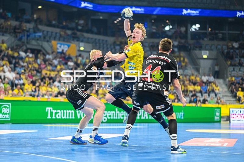 Handball I Herren I Saison 2023-2024 I Liqui Moly Handballbundesliga I 3. Spieltag I Rhein-Neckar Löwen - HC Erlangen I 18.09.2023