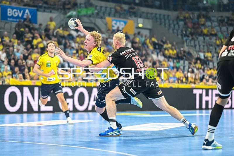 Handball I Herren I Saison 2023-2024 I Liqui Moly Handballbundesliga I 3. Spieltag I Rhein-Neckar Löwen - HC Erlangen I 18.09.2023
