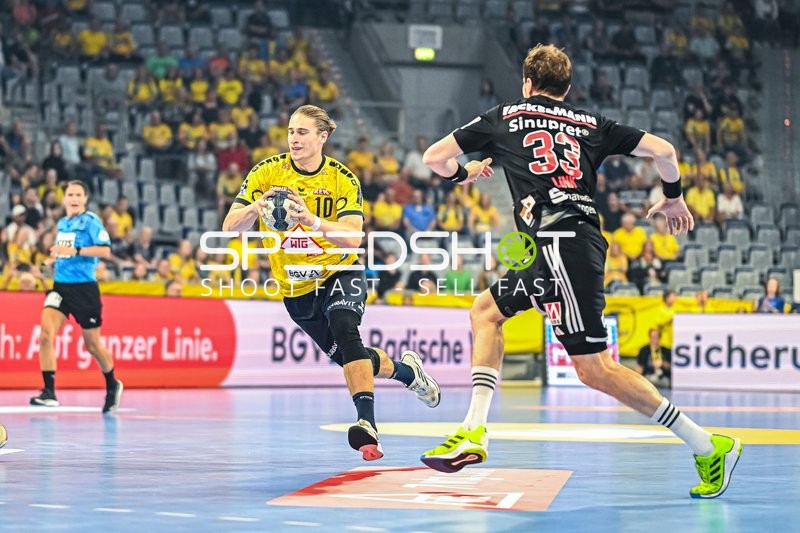Handball I Herren I Saison 2023-2024 I Liqui Moly Handballbundesliga I 3. Spieltag I Rhein-Neckar Löwen - HC Erlangen I 18.09.2023
