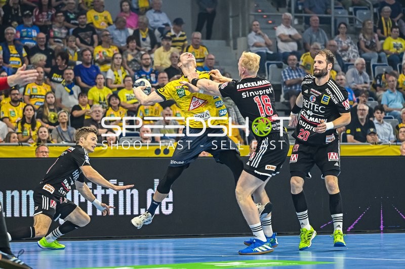 Handball I Herren I Saison 2023-2024 I Liqui Moly Handballbundesliga I 3. Spieltag I Rhein-Neckar Löwen - HC Erlangen I 18.09.2023